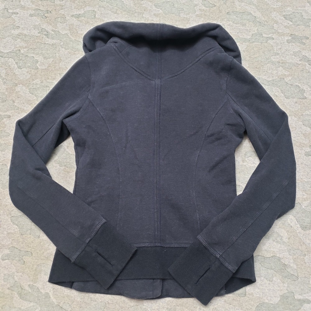 Lululemon Jacket Womens 4 Blue Karmacollected Long Sleeve - Picture 5 of 10